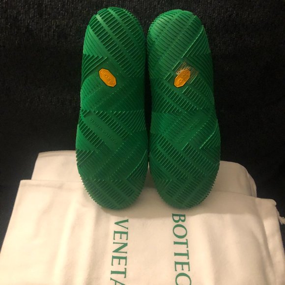 WOMEN 100% AUTHENTIC BEAUTIFUL BOTTEGA VENETA COMFTY RUBBER LOAFERS - Picture 10 of 14